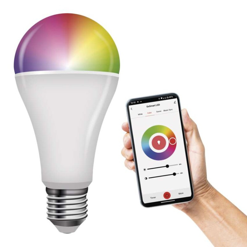 GOSMART LED A60 14W(94W) 1400lm E27 WIFI 7