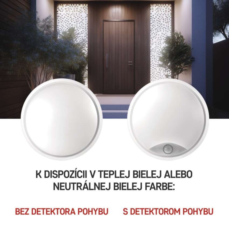 LED NÁSTĚNNÉ S.IP54 14W WW 5