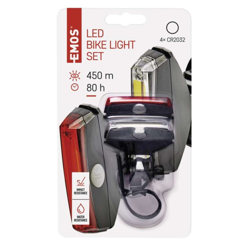 SET LED COB CYKLOSV. PŘEDNÍ+ZADNÍ 2