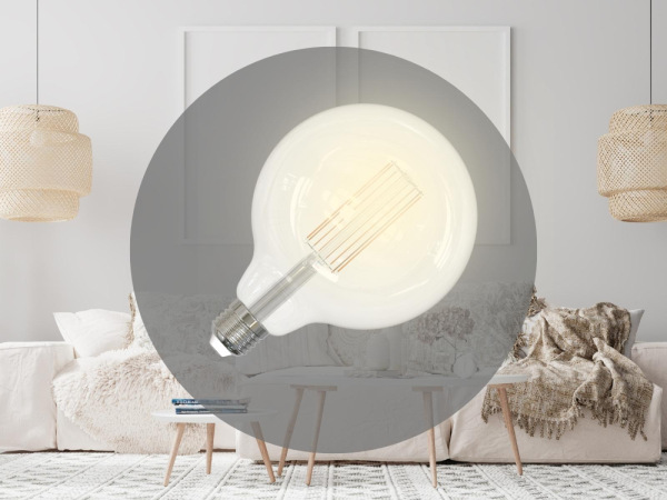 LED žiarovka / filament 18W - G125 / E27 / 3000K - ZLF914 2