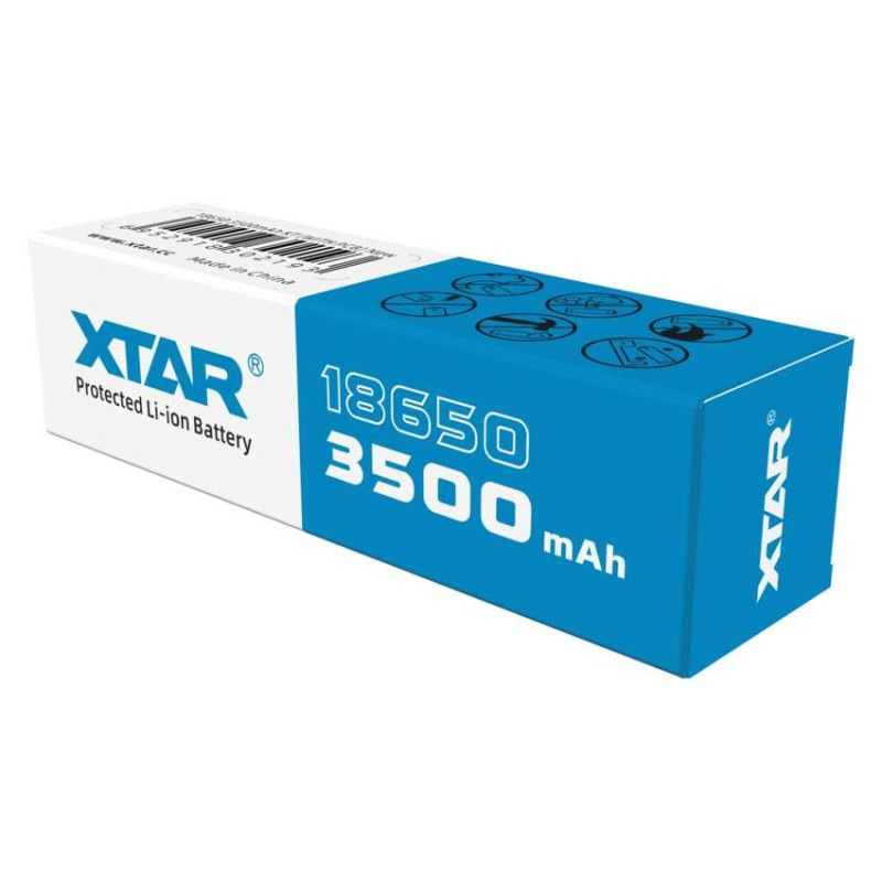 LI-ION DOBÍJECÍ BATERIE 18650 3500mAh 5