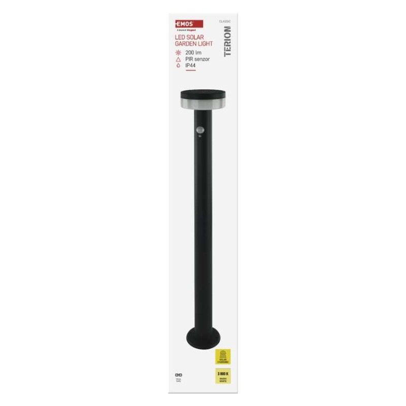 LED ZAHRADNÍ SV.IP44,SOLÁR SLOUP.80cm 10