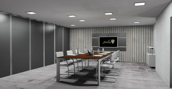 LED prisadený panel 24W / PSSF / SMD / 4000K / WH - LPL425 1