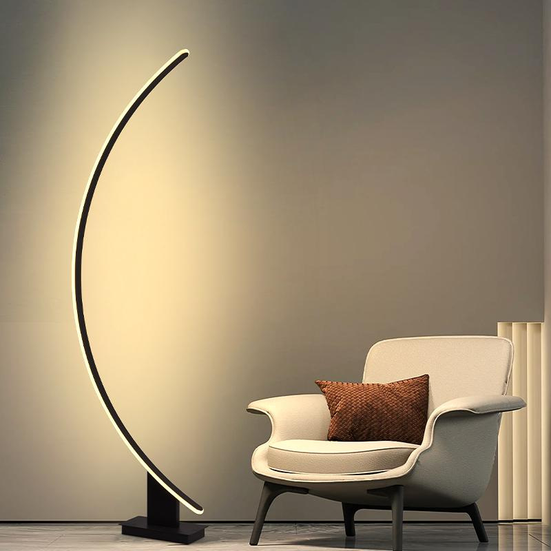 LED dizajnová stojaca lampa 75W - JF2306/B 4