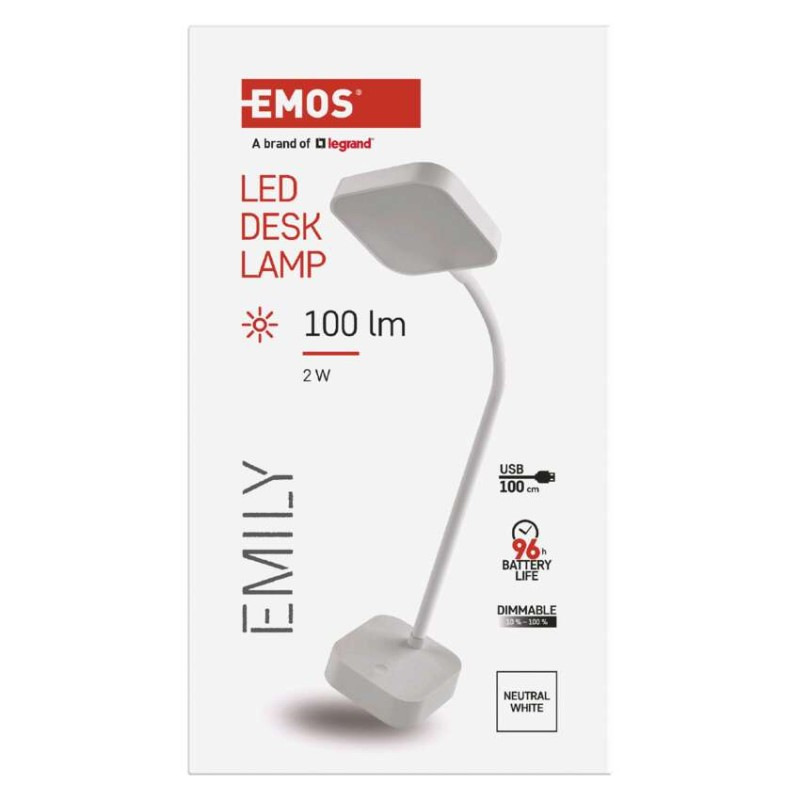 LED STOLNÍ LAMPA EMILY 7