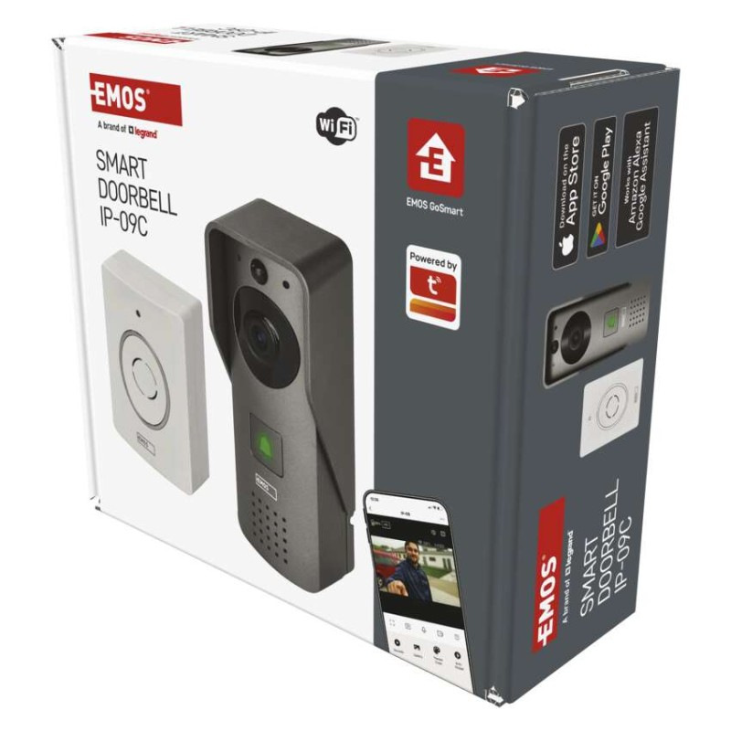 VIDEOZVONEK GO SMART IP-09D CLOC 4