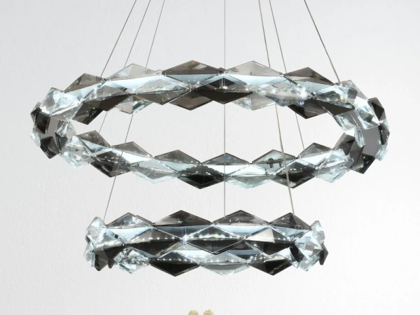 LED visiace svietidlo na lanku + diaľkový ovládač 65W - J6329/CH 6