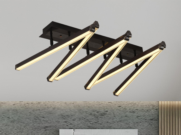 LED stropné svietidlo s diaľkovým ovládačom 75W - J3371/BCH 3