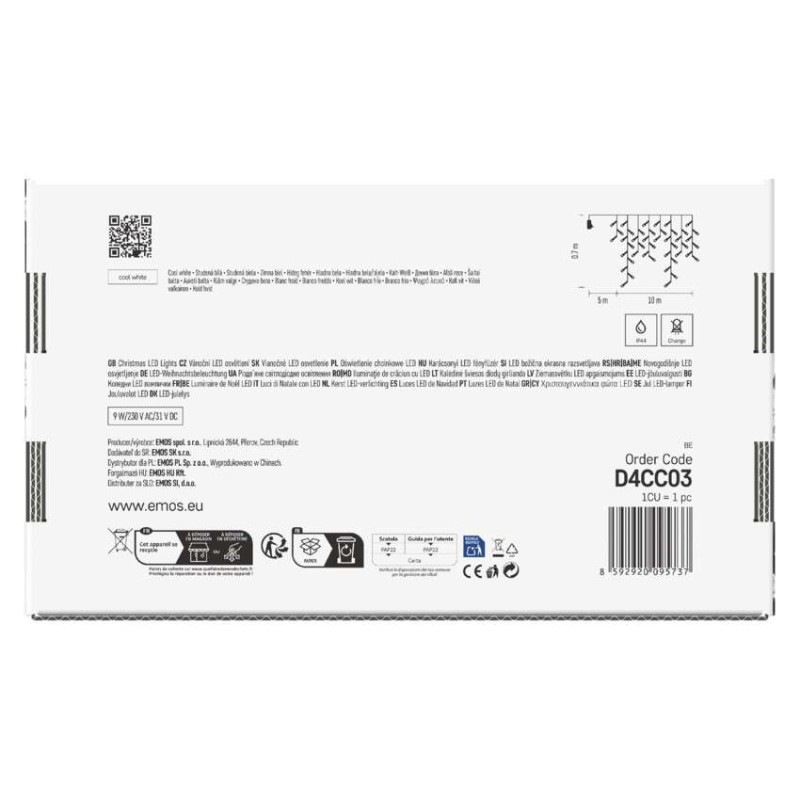 Vánoční rampouchy MF 10M CW (ZY1448) 9