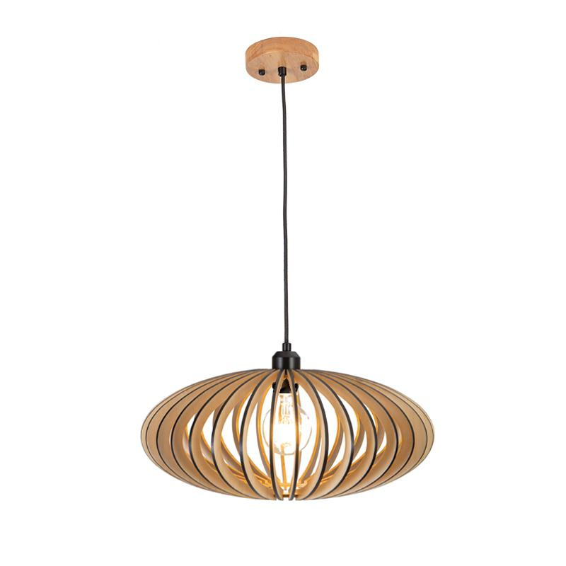 Závesný luster z masívneho dreva E27 / 450 - WRE131 4