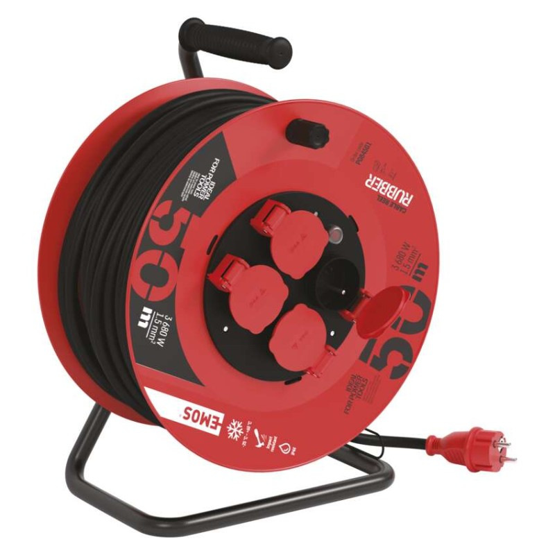 Káblový bubon predl. 4Z-50m H05RR-F3G IP44 P084501 EMOS 10