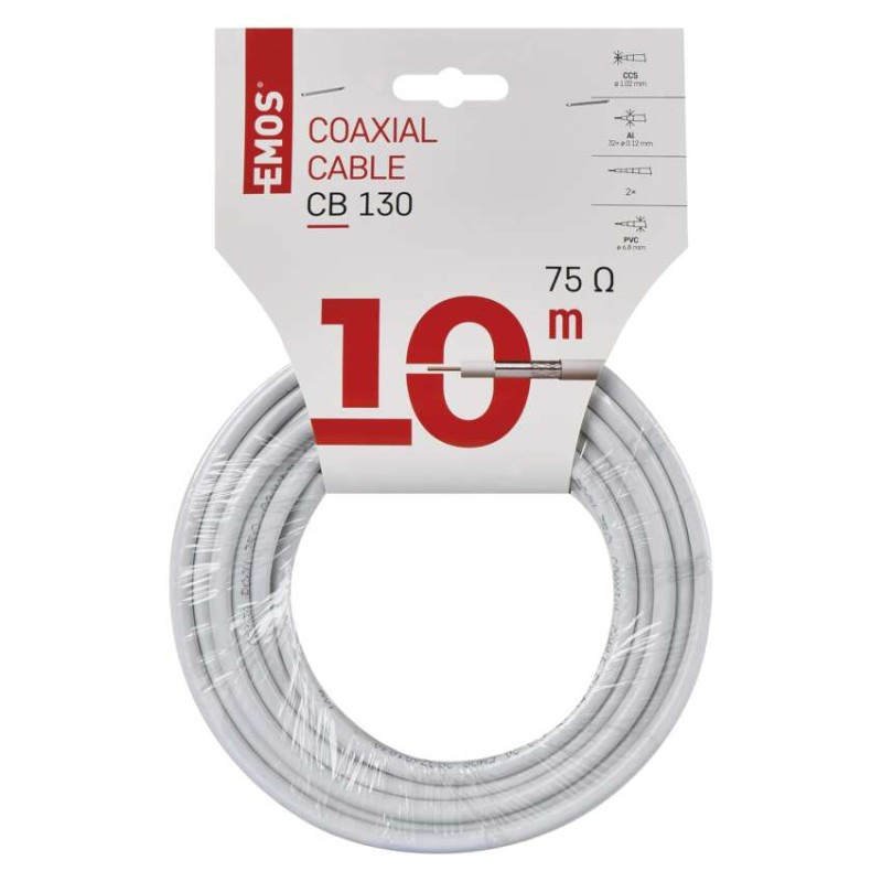 KOAXIÁLNÍ KABEL CB130 10M 3