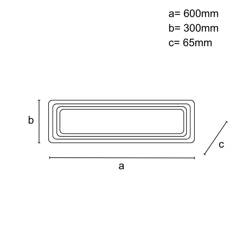 LED stropná lampa s diaľkovým ovládačom 85W - J1345/W 3