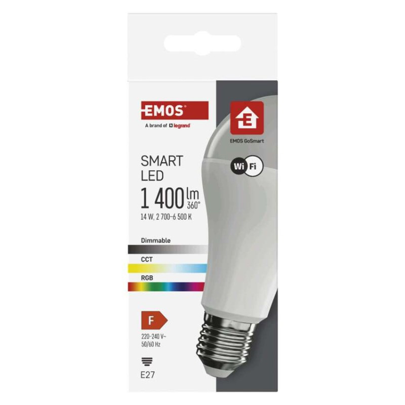 GOSMART LED A60 14W(94W) 1400lm E27 WIFI 11