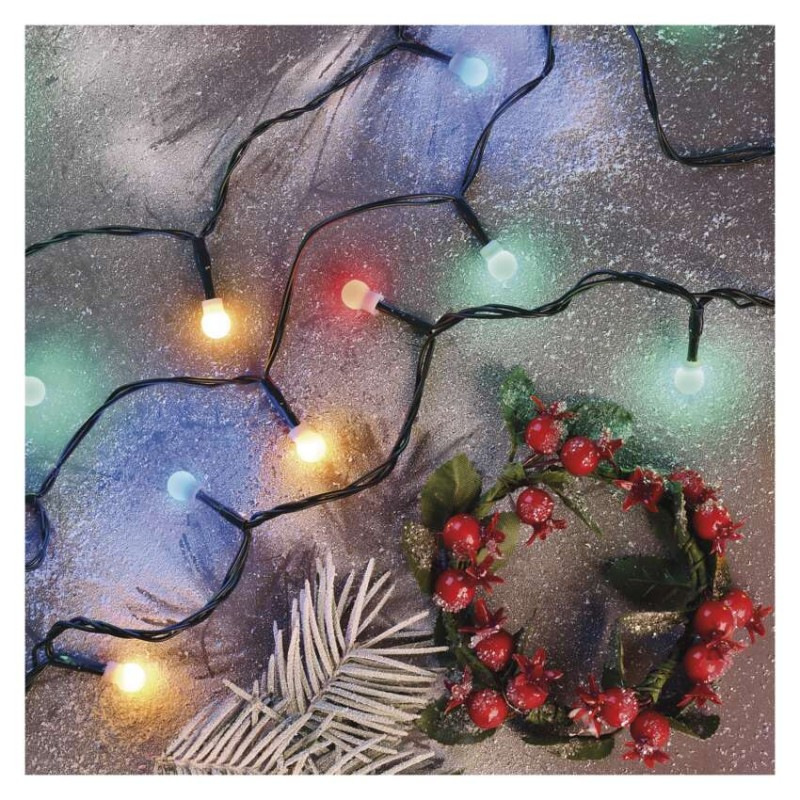 VIANOCE Reťaz CHERRY 480LED 48m IP44 D5AM07 multicolor EMOS 3