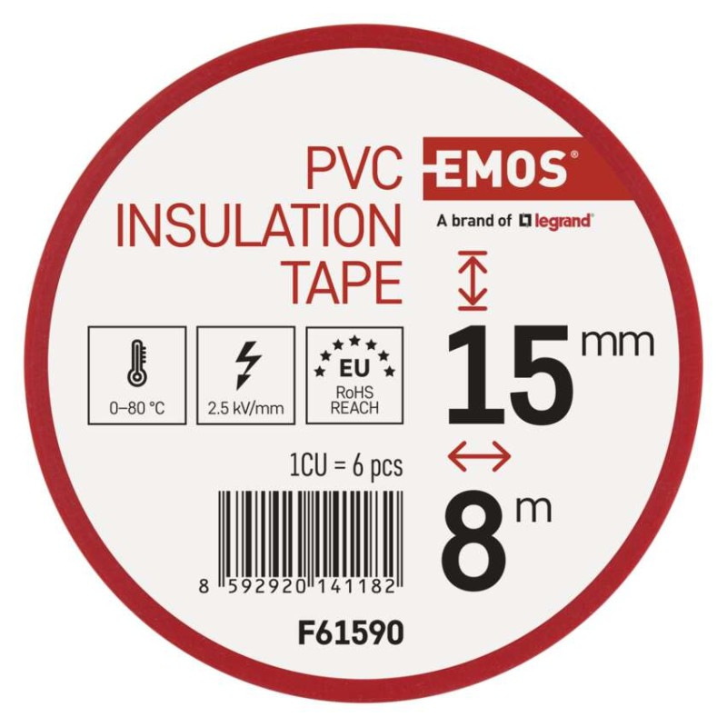PÁSKA PVC 15/8 6KS COLORMIX 6