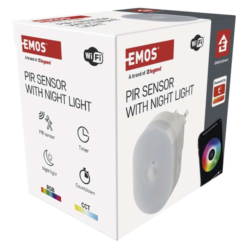 GOSMART WIFI PIR SENZOR S NOČNÍM SVĚTLEM 13