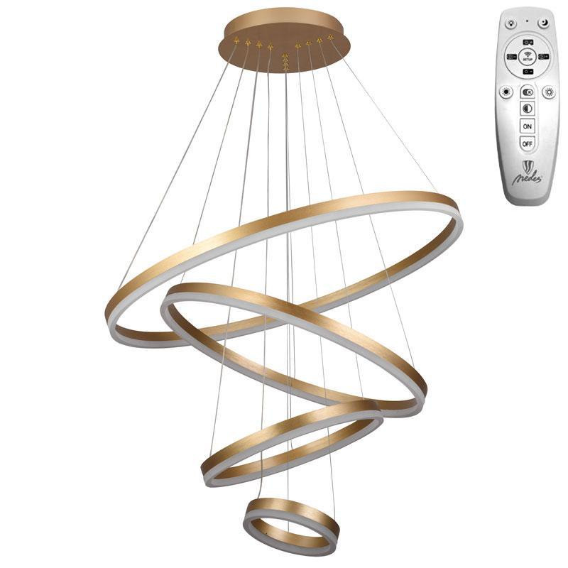 LED visiace svietidlo + diaľkový ovládač 135W - J4314/G 1