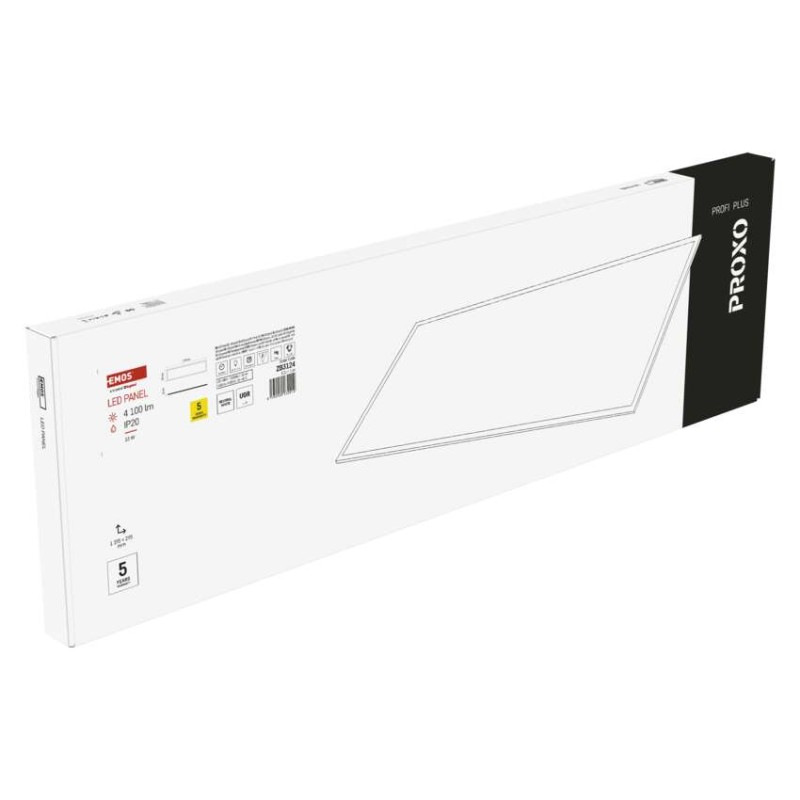 LED PANEL PROXO V. 30×120 33W 4100LM IP2 10