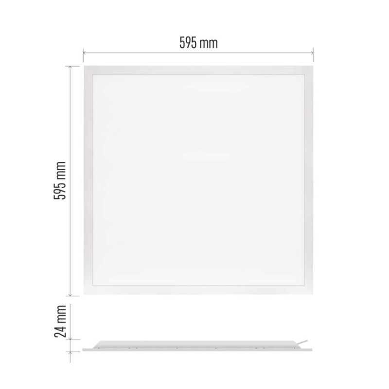 LED Panel 600x600 36W 4000K 4000lm backlit REXXO EMOS 2
