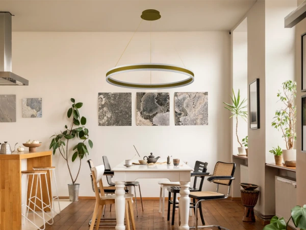 LED závesné svietidlo na lanku + diaľkový ovládač 110W - J4316/G 7