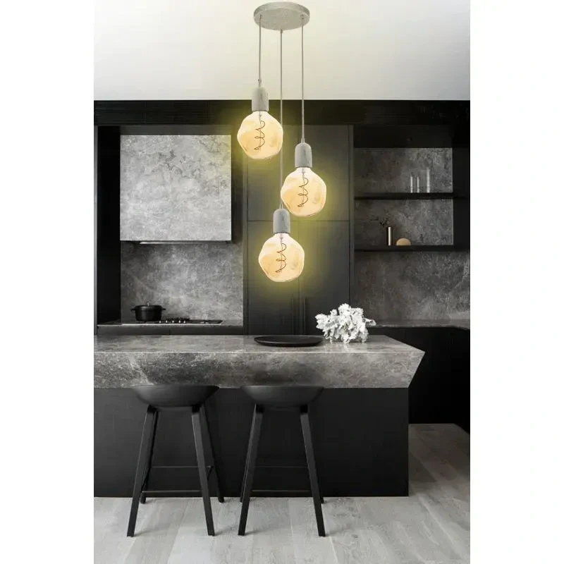 LED dekoratívna žiarovka / filament BUMPED 4W VINTAGE - G125 / E27 / 2000K - ZSF117 3