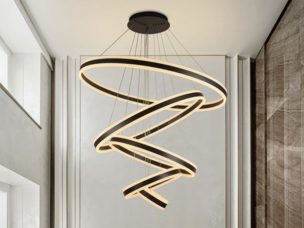 LED visiaca lampa + diaľkový ovládač 420W - J4319/B 4