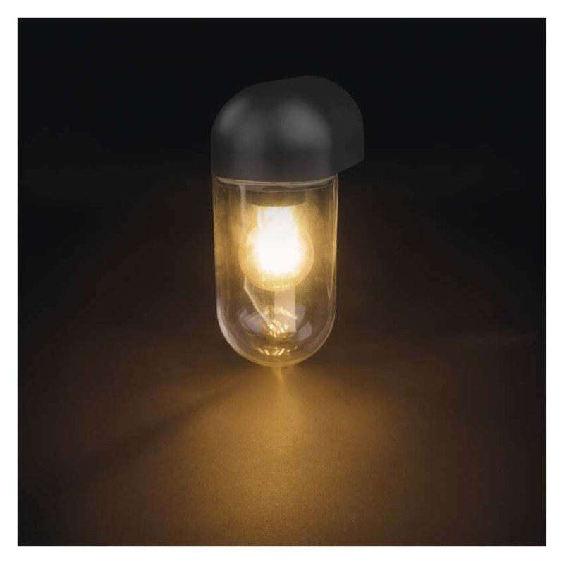LED ZAHRADNÍ SVÍTIDLO,E27,IP44,MAX 15W,N