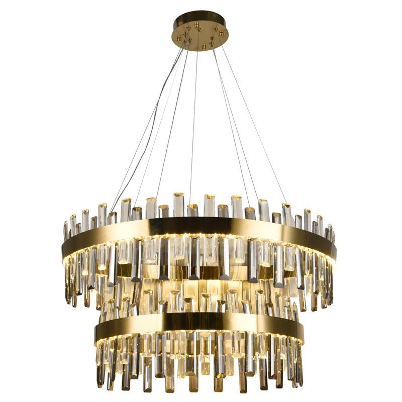 LED krištáľové svietidlo + diaľkový ovládač 190W - J6343/C 8