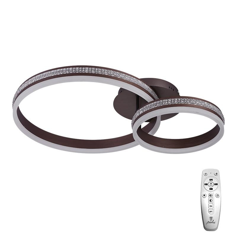 LED stropné svietidlo s diaľkovým ovládačom 110W - J3355/BR 11