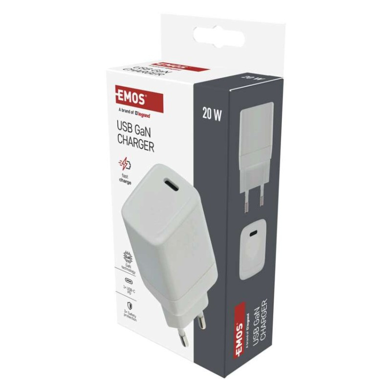 USB ADAPTÉR SÍŤ GAN PD 20W; C 9