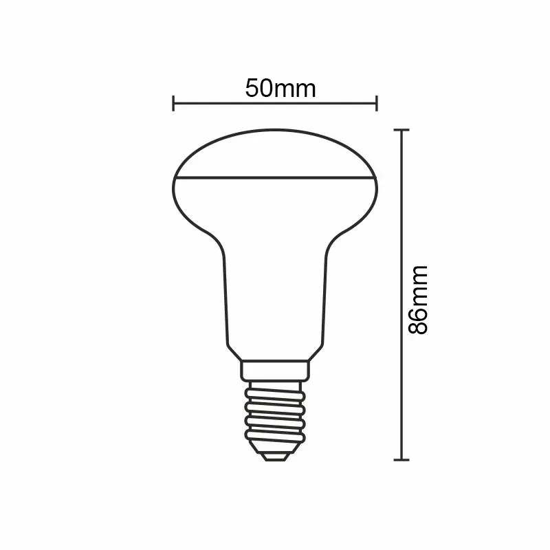 LED žiarovka 6W - R50 / E14 / SMD / 4000K - ZLS225 2