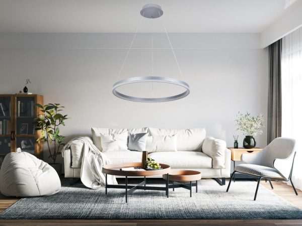 LED závesná lampa na lanku + diaľkový ovládač 42W - J4308/S 1