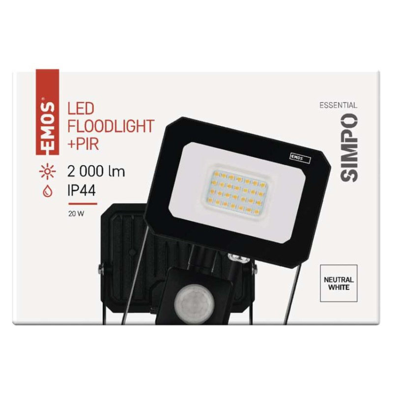 LED REFLEKTOR SIMPO 20W 2000LM IP44 NW P 11