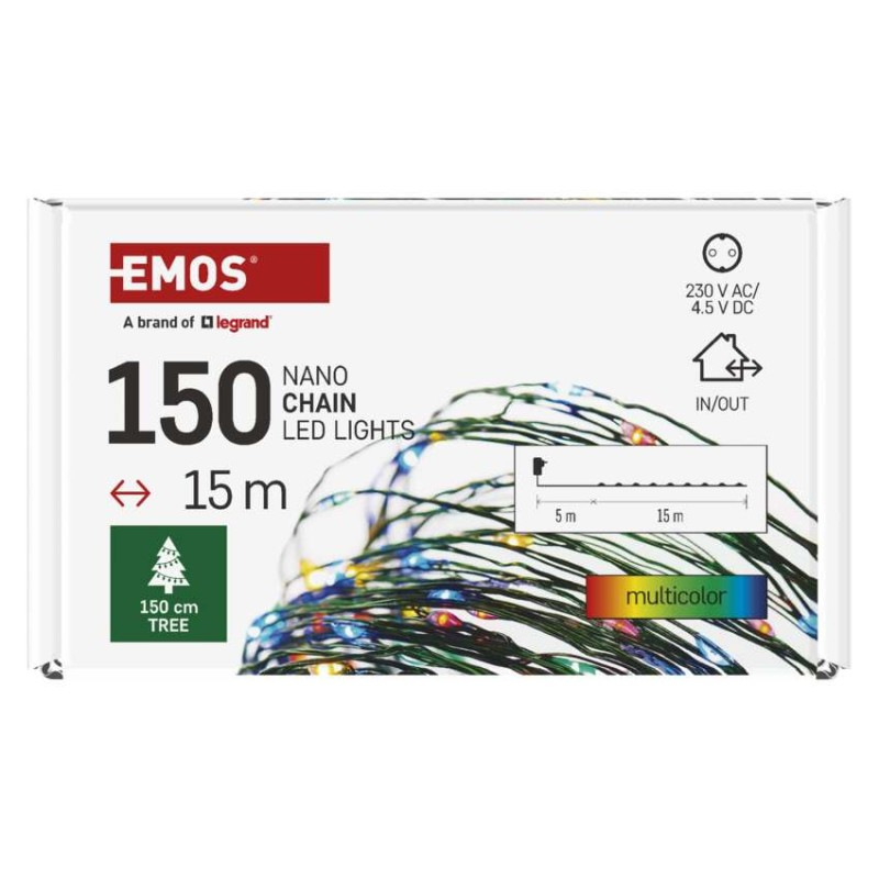 Řetěz NANO 15M GREEN IP44 MC (ZY1920T) 7