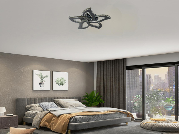 LED stropný luster + diaľkový ovládač 100W - J3336/CH 11