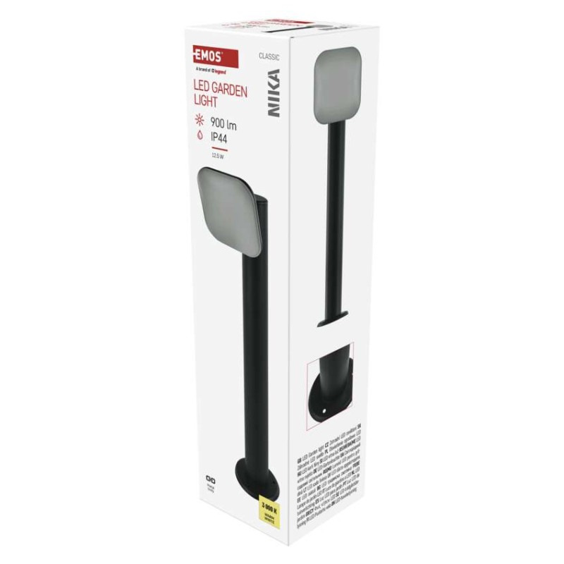 LED ZAHRADNÍ SVÍTIDLO,12,5W,IP44,900LM,S 5