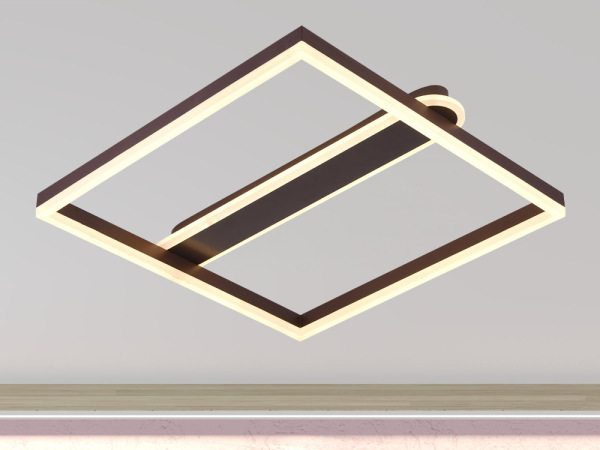 LED stropné svietidlo s diaľkovým ovládačom 60W - J3361/BR 3