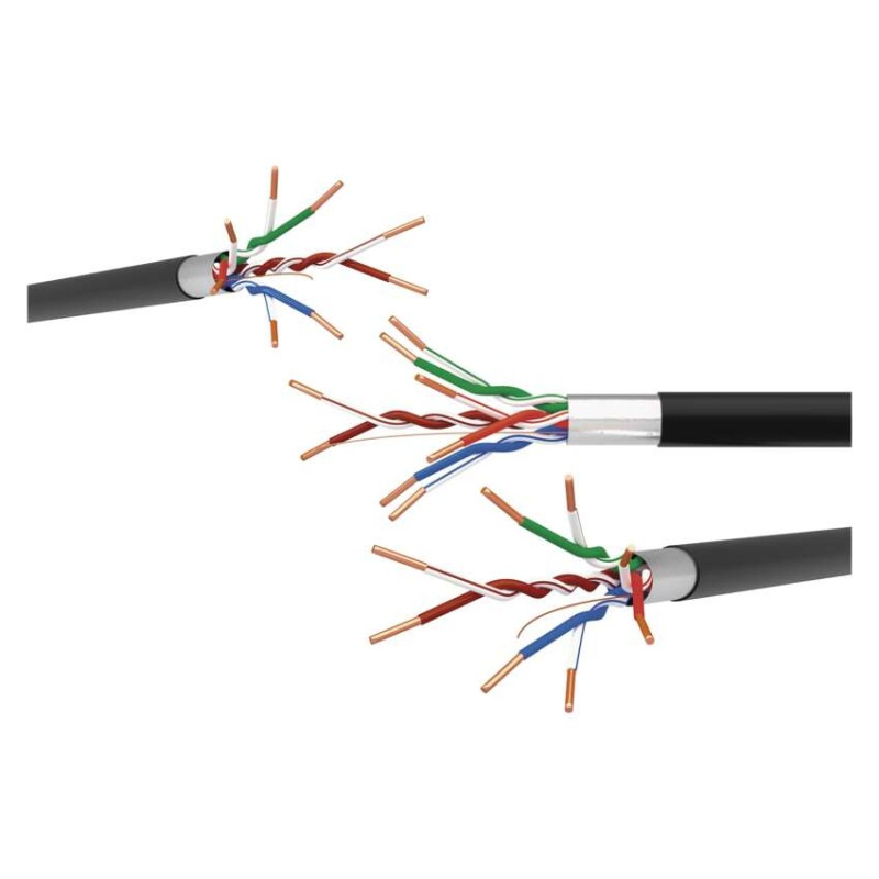 FTP KABEL CAT5E PE 100M OUTDOOR 10