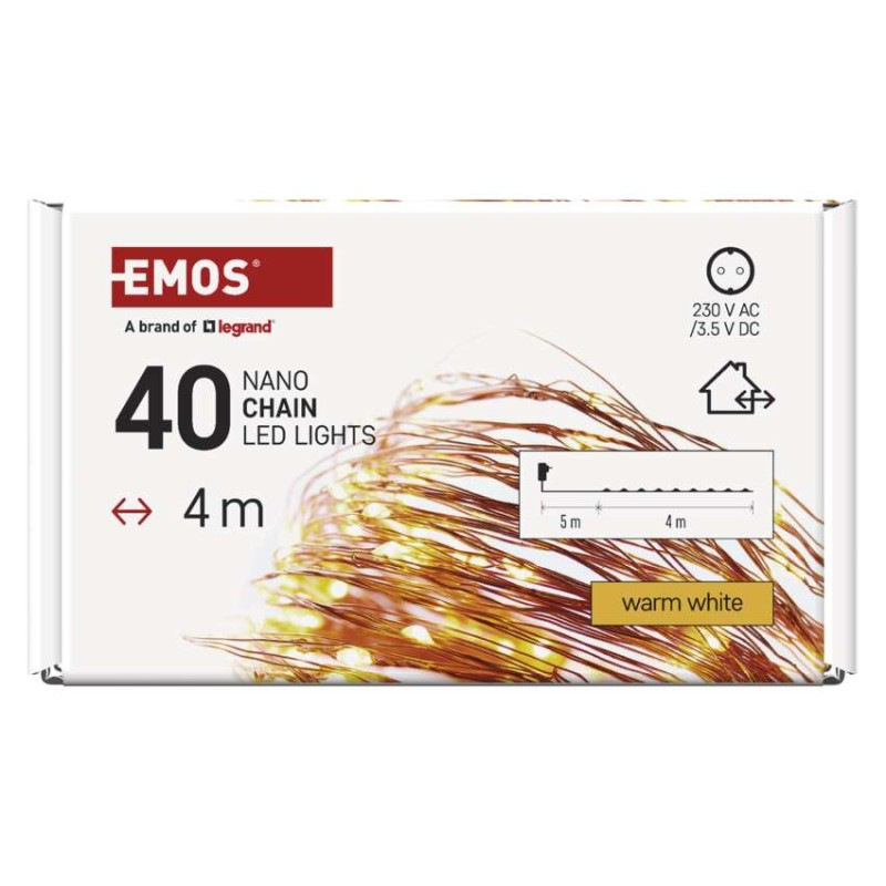 Řetěz NANO 4M měděný IP44 WW 9
