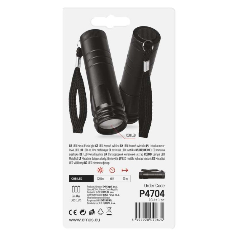 LED SVÍT.COB LED 3W 3×AAA 4