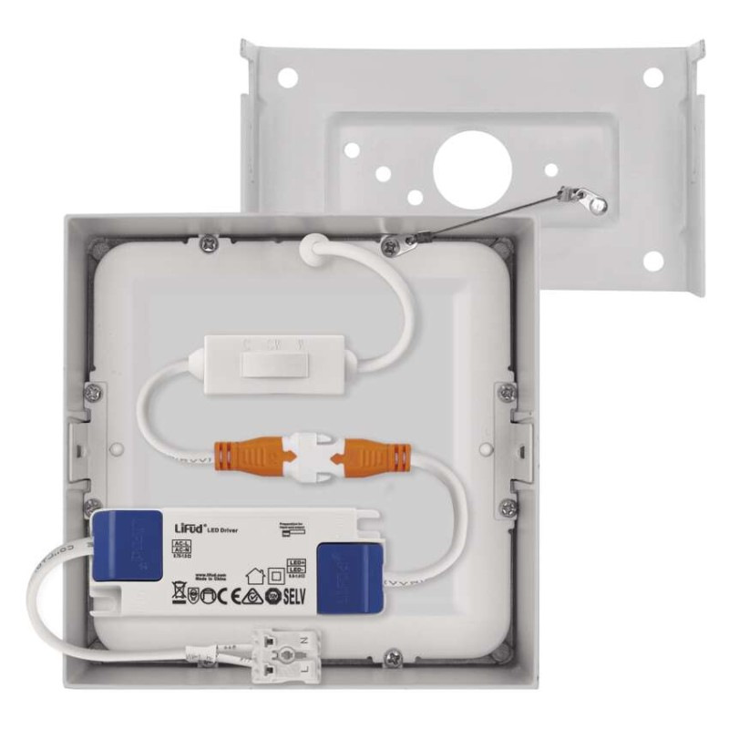 LED SVÍTIDLO NEXXO PŘ.ČTV 7,6W 680LM IP4 13