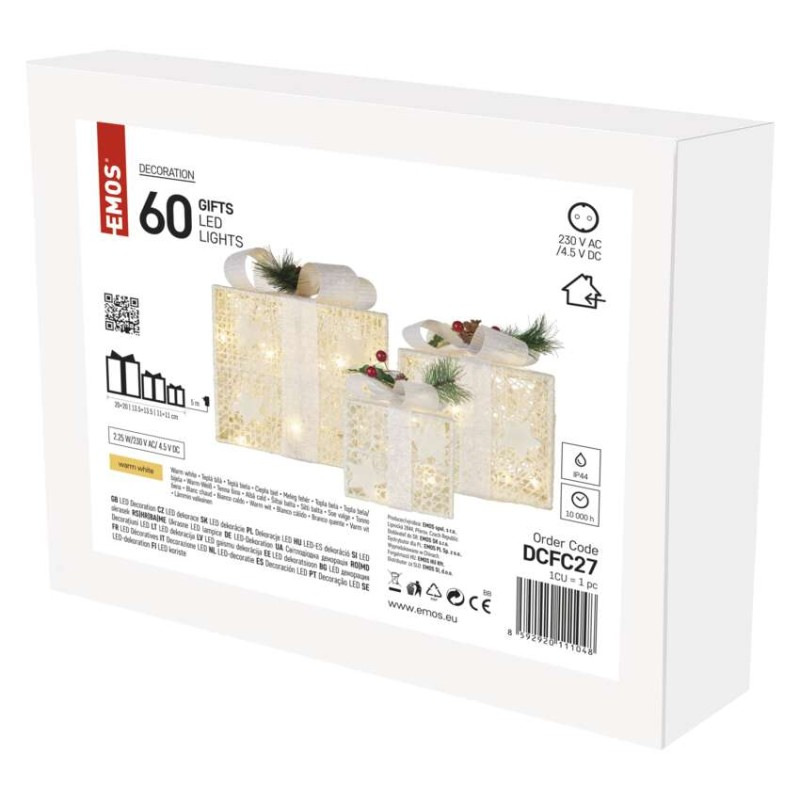 VIANOCE 60LED White set 3ks 1
