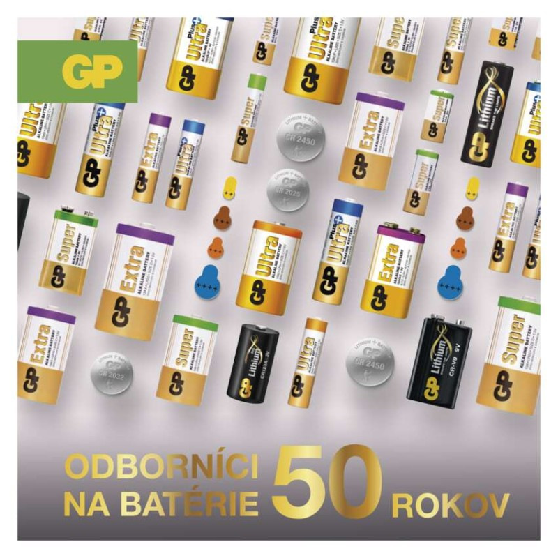 GP lithiová knoflíková baterie CR1025 1B 1