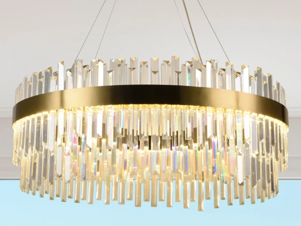 LED krištáľový luster + diaľkový ovládač 110W - J6311/C 11