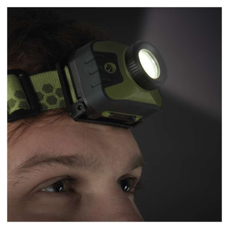 Čelovka CREE LED + ČERVENÉ LED  P3539 5
