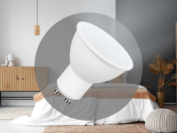 LED žiarovka 7W - GU10 / SMD / 6500K - ZLS107 5