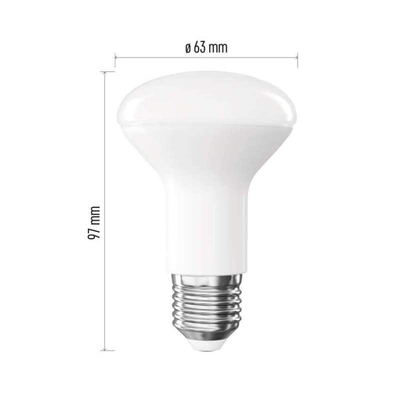 Žiarovka LED CLS R63 10W E27 NW ZQ7141 EMOS