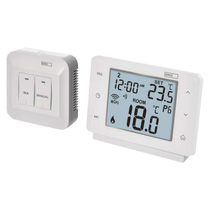 Termostat izbový GOSMARTs WIFI P56211 bedrôtový EMOS