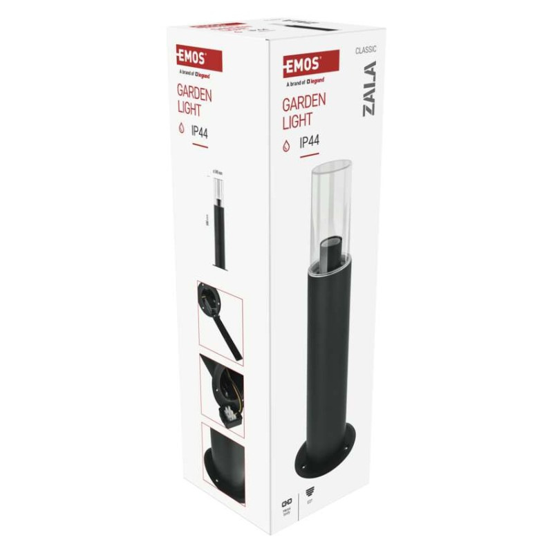 LED ZAHRADNÍ SVÍTIDLO,E27,IP44,MAX 15W,S 11